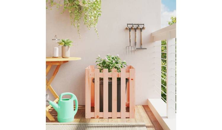 Walplus Wood Garden Planter V2 - 60 x 60 x 60 cm