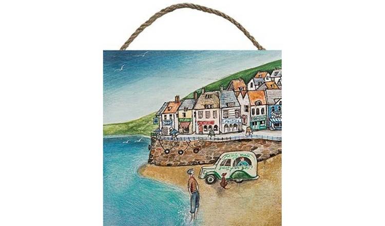 Joe Ramm Cornish Wooden Plaque