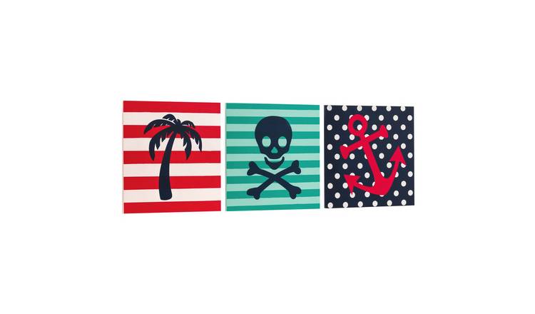 Orsina Pirate 3 Wall Plaque - Multicoloured