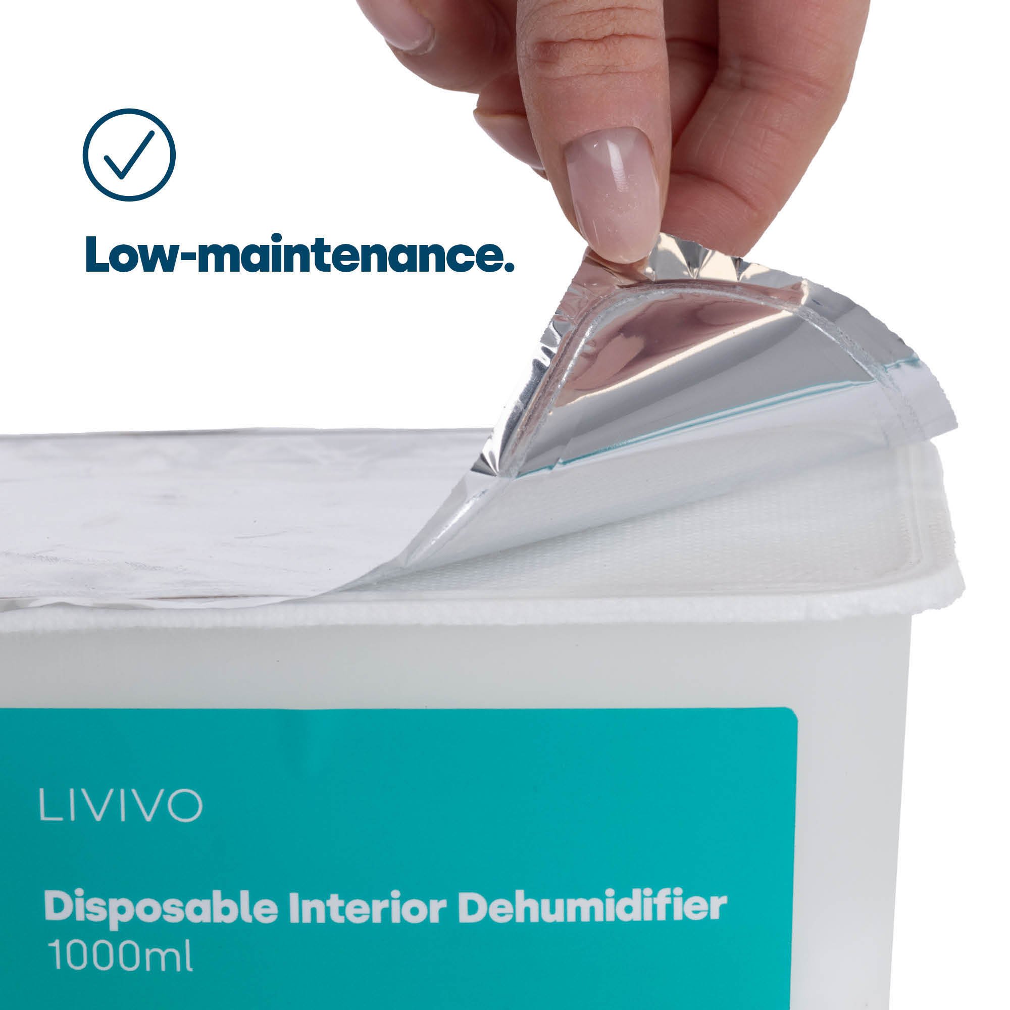 LIVIVO Disposable Teardrop Dehumidifiers - Pack of 5 - Image 5