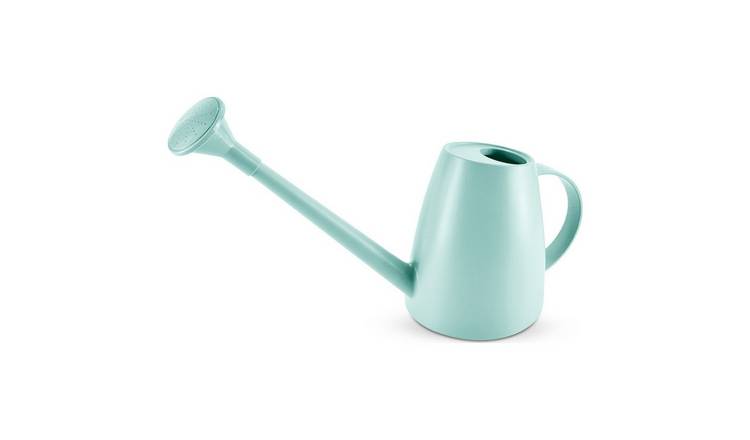 Keplin 1.8L Sprinkler Rose Plastic Watering Can - Light Blue