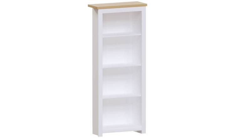 Vida Designs Arlington 4 Tier Bookcase - White