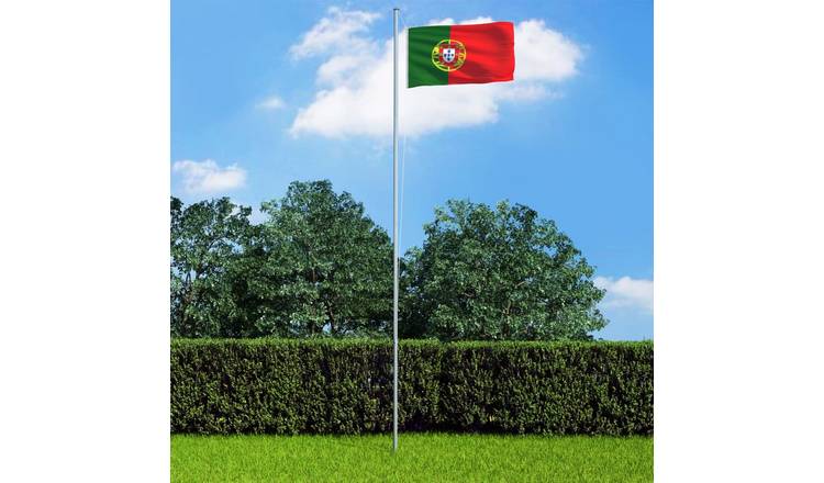 Walplus Polyester Portugal Flag - Multicolour - 90 x 150 cm