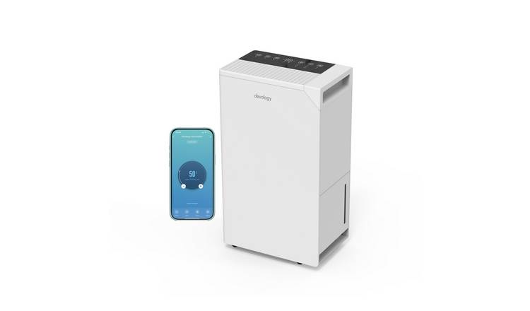 Devology 20L/Day Dehumidifier with 3.5L Watertank & Smart App Control