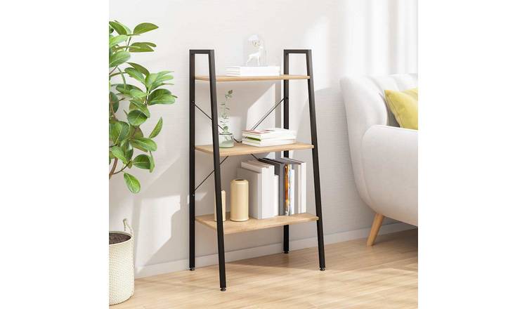 Walplus Standing Shelf - Black - 56 x 35 x 108 cm