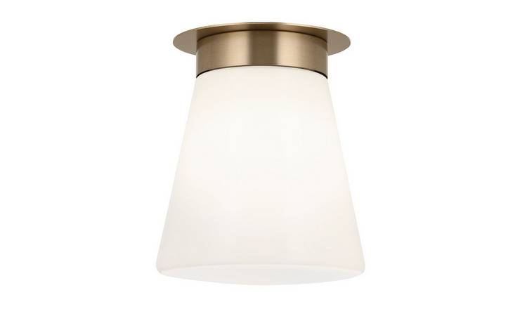 Elstead Kichler Flush Ceiling Light - Champagne Bronze