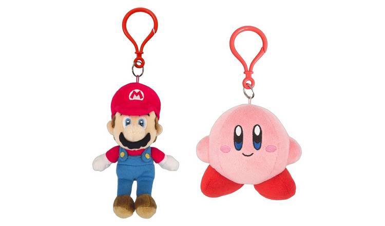 San-Ei Nintendo Super Mario and Kirby Keychain Bundle