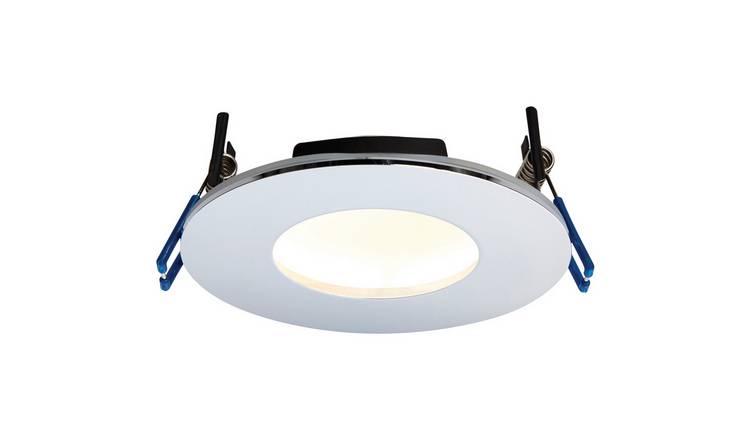 Loops Direct Die Cast Aluminium LED Recessed Downlight - Chrome