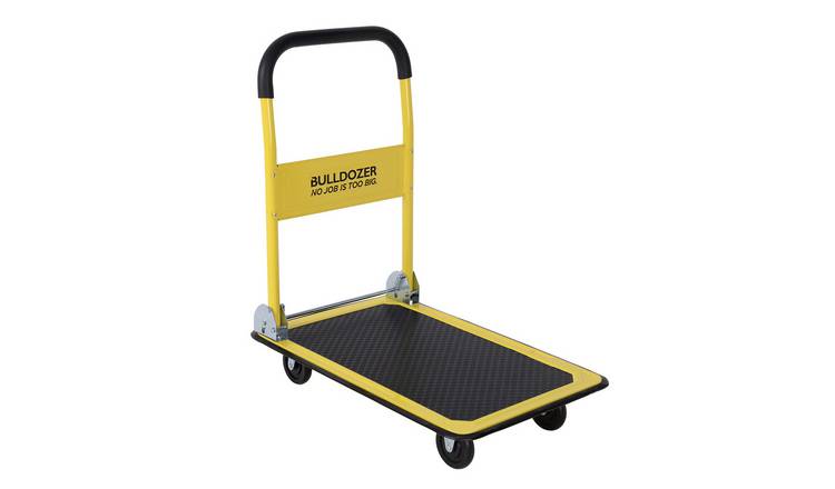 Charles Bentley BULLDOZER PRO Heavy Duty Folding Platform Trolley Truck