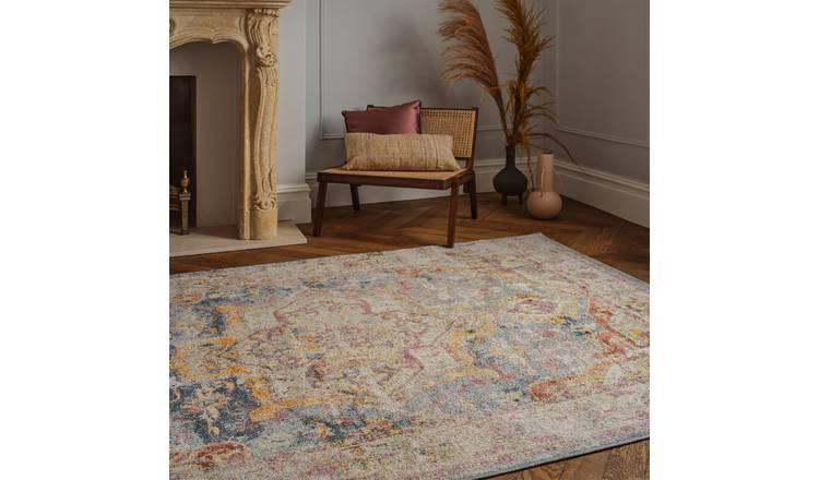 Mega Flooring Multi Traditional Abstract Rug - 120 x 170cm