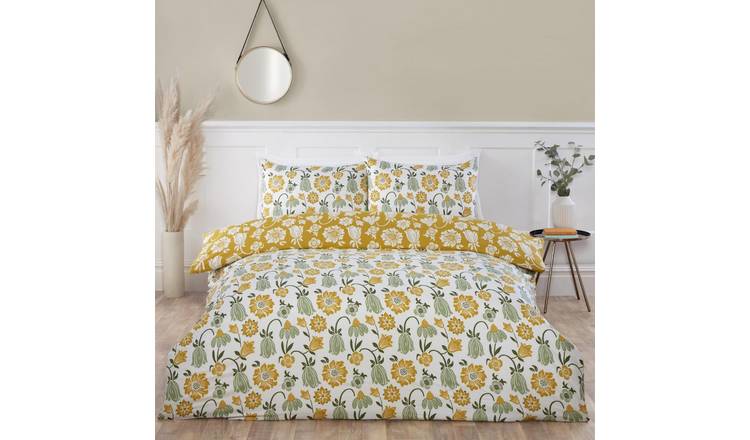Rapport Victorian Bloom Green Duvet Cover Set - Single