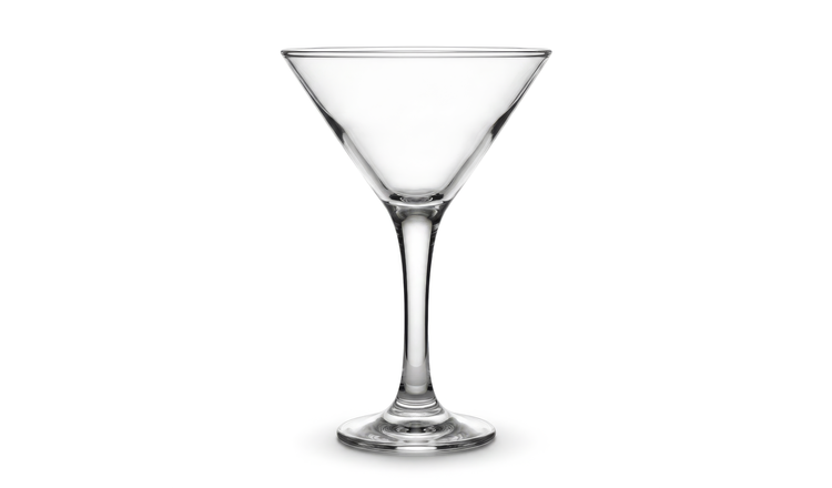 Rink Drink  Martini Glasses - 175ml - Clear - Pack of 6