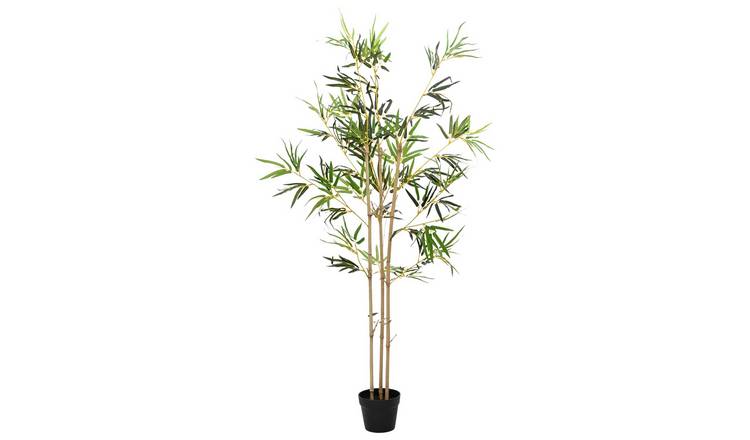 Walplus Bamboo Artificial Bambo Tree - Green - 55 x 16 x 150 cm