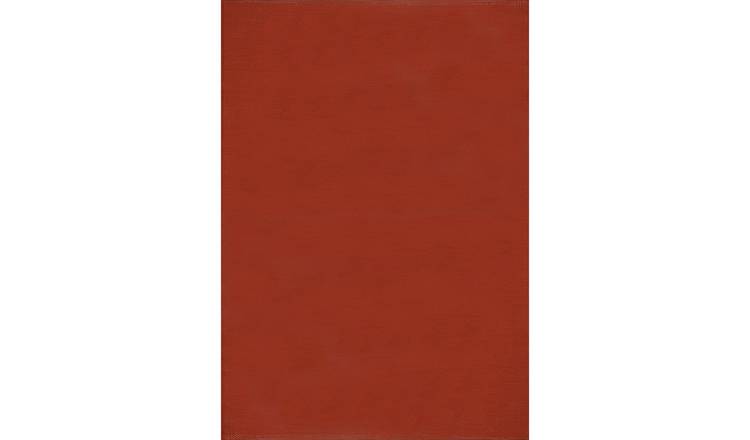 The Rugs Terracotta Urban Reversible Plain Outdoor Rug - 90 x 150cm
