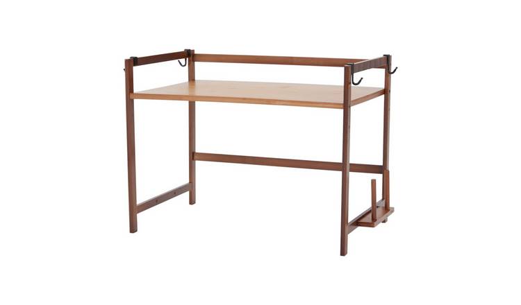 Living and Home Wooden Spice Rack - Brown