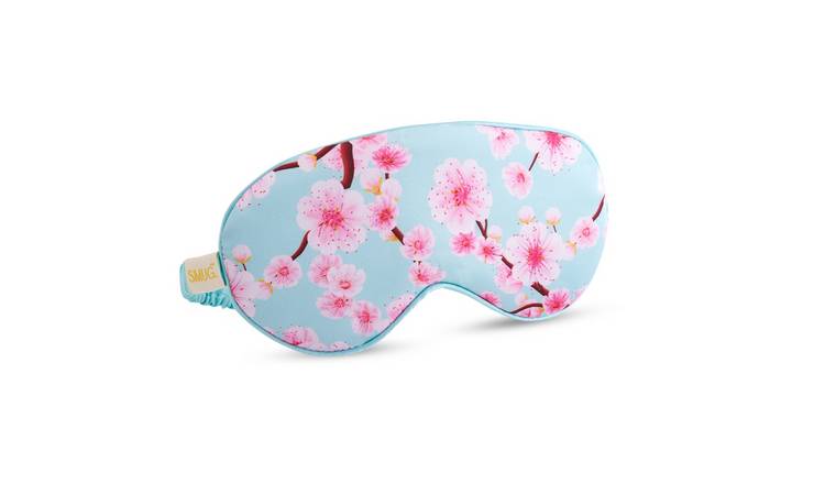 SMUG Satin Sleep Mask - Cherry Blossom Print
