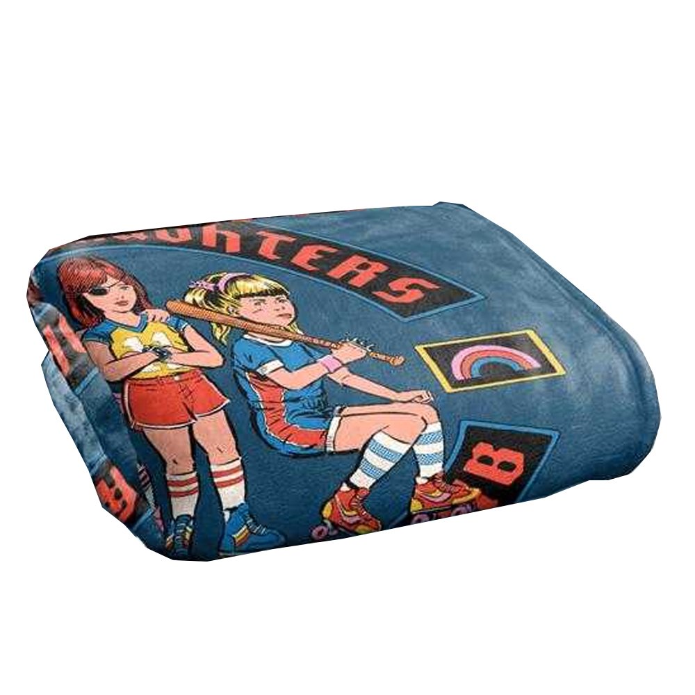 Steven Rhodes Death Daughters Rollerskate Club Blanket - 147cm x 91cm - Image 3