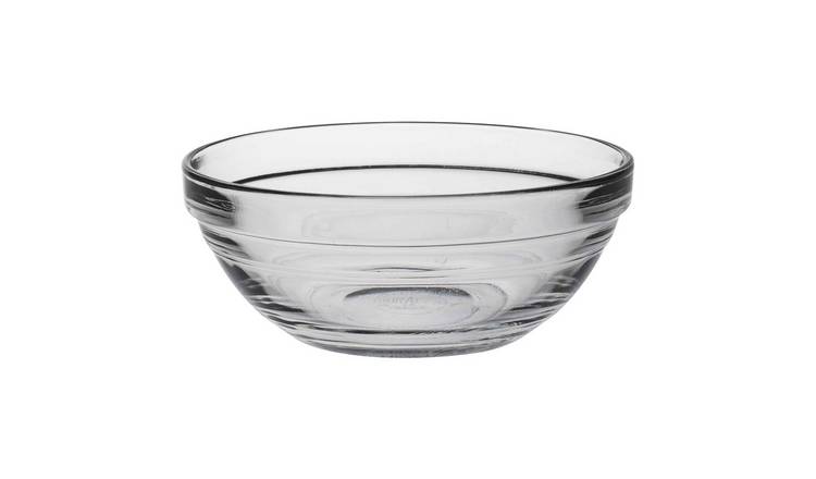 Duralex Lys Stacking 12cm Glass Cooking Food Bowl