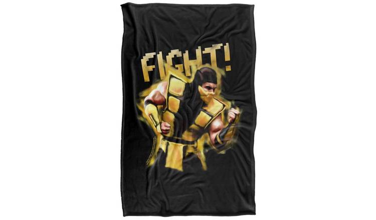 Mortal Kombat Scorpion Klassic Fight! Blanket - 147cm x 91cm