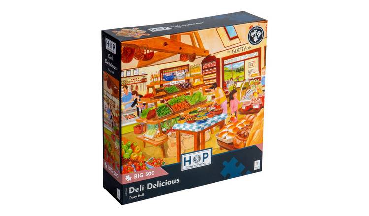 The House of Puzzles Deli Delicious BIG 500 Piece Jigsaw Puzzle