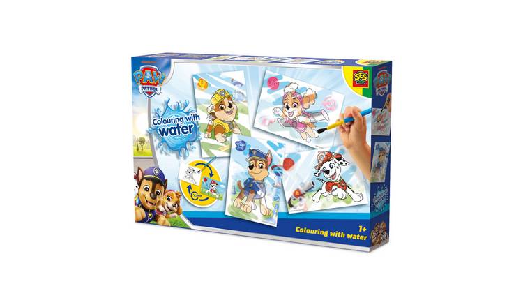 SES Creative Paw Patrol Colour with Water Magic Painting Playset