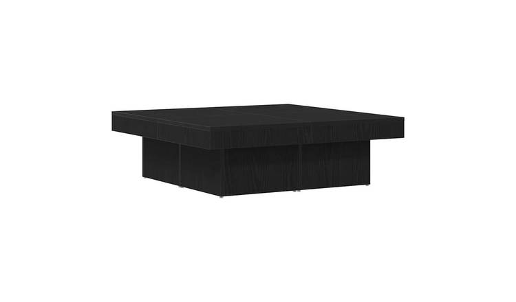 Walplus Coffee Table - Dark Oak - 90 x 90 x 28 cm