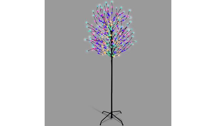 NETTA 6FT 300 LED Indoor Outdoor Cherry Blossom Tree - Multi Colour