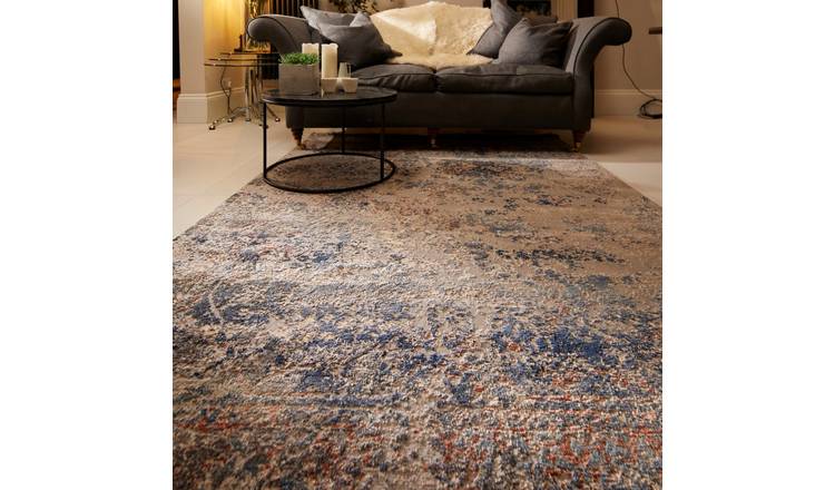 Mega Flooring Multi Modern Abstract Rug - 80 x 150cm