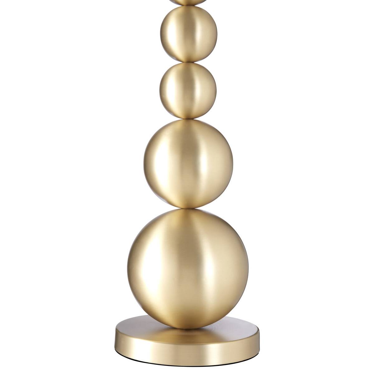 Orsina Senna Stacked Orb Table Lamp – Gold - Image 2
