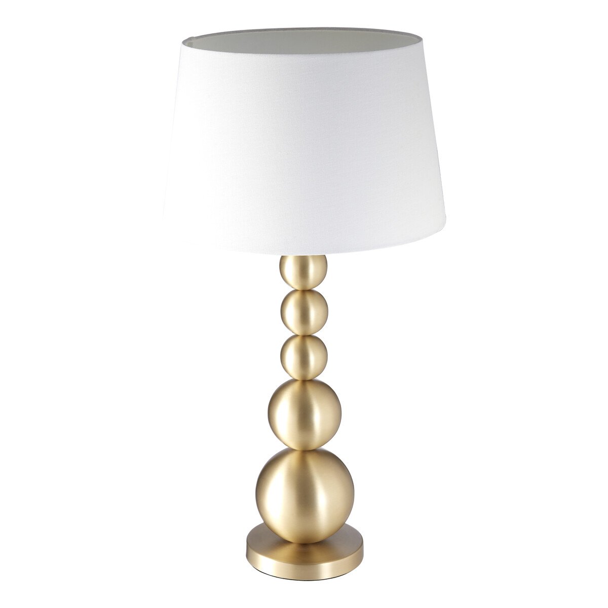Orsina Senna Stacked Orb Table Lamp – Gold - Image 3