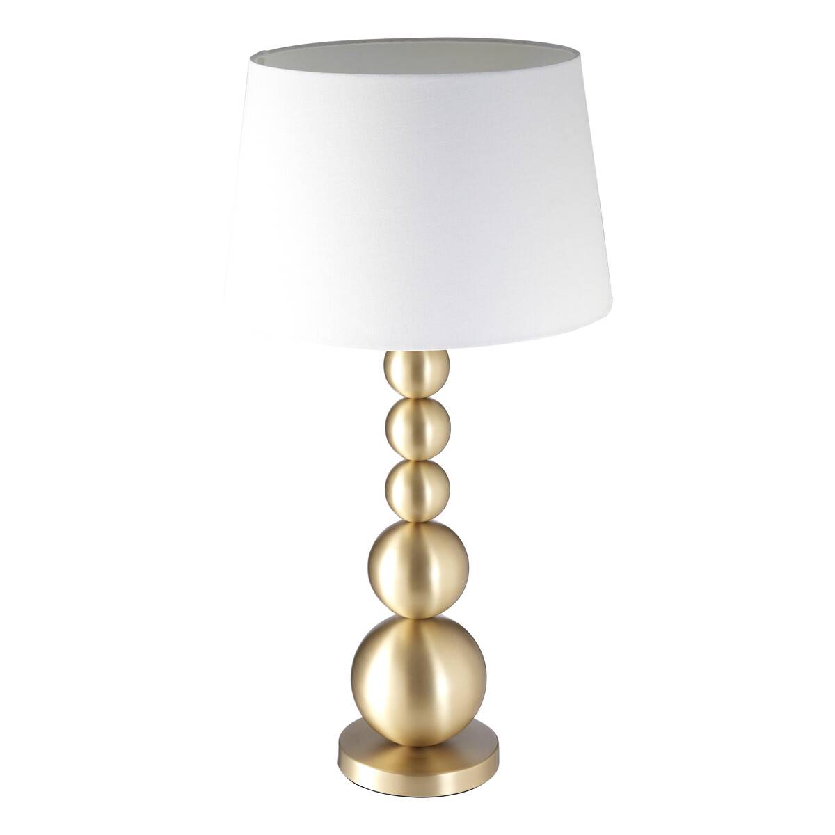 Orsina Senna Stacked Orb Table Lamp – Gold - Image 3