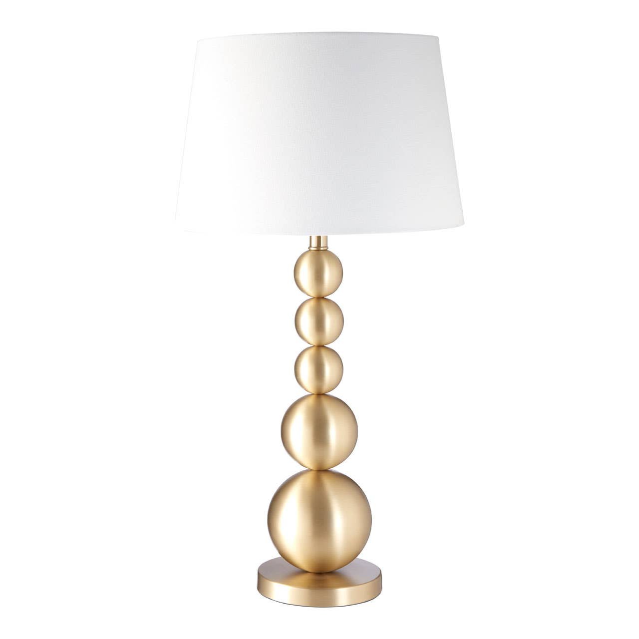 Orsina Senna Stacked Orb Table Lamp – Gold - Image 4