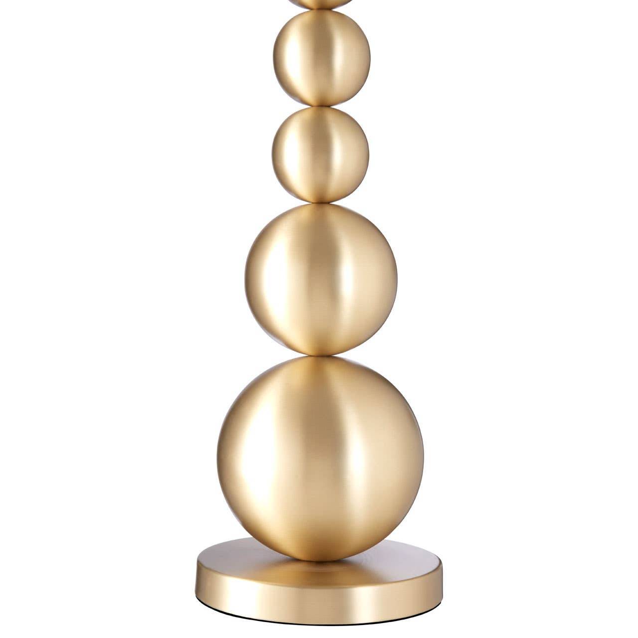 Orsina Senna Stacked Orb Table Lamp – Gold - Image 6