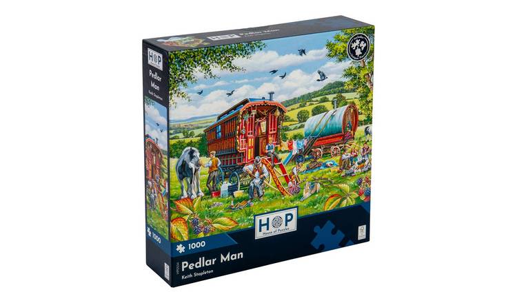 The House of Puzzles Pedlar Man 1000 Piece Jigsaw Puzzle