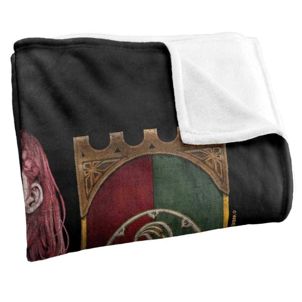 The Lord of the Rings: The Rohirrim Shield Maiden Hera Blanket - 152cm x 127cm - Image 3