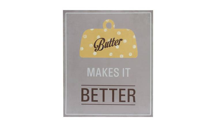 Orsina Butter Makes It Better Wall Plaque