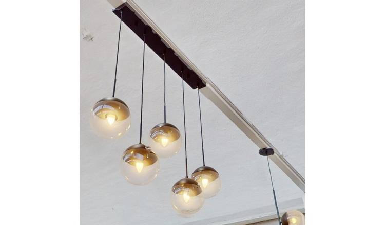 Orsina Revive Glass Shades Pendant Light - Clear