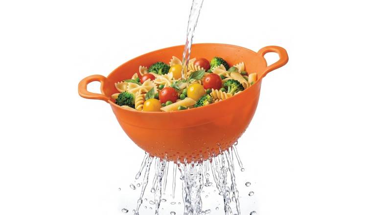 Orsina Elon Large Plastic Colander – Orange