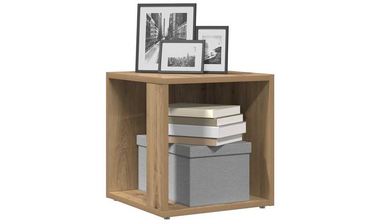 Walplus Engineered Wood Cabinet - Oak - 33 x 33 x 34 cm