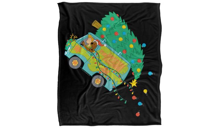 Scooby Doo The Mystery Machine Soft Touch Christmas Blanket - 152cm x 127cm