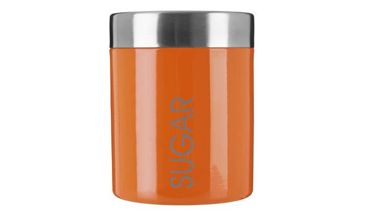 Orsina Liberty Enamel Sugar Canister – Orange