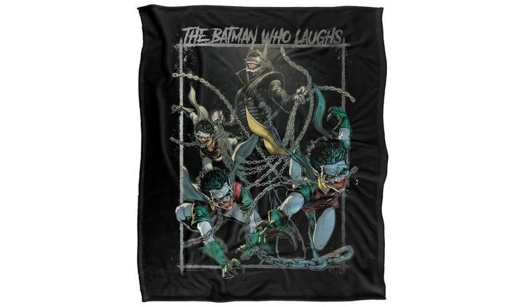 Batman Batman Who Laughs Soft Touch Blanket - 147cm x 91cm