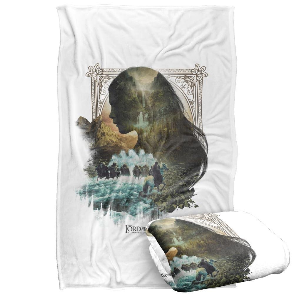 The Lord of the Rings Epic Journey Arwen River Blanket - 152cm x 127cm - Image 2