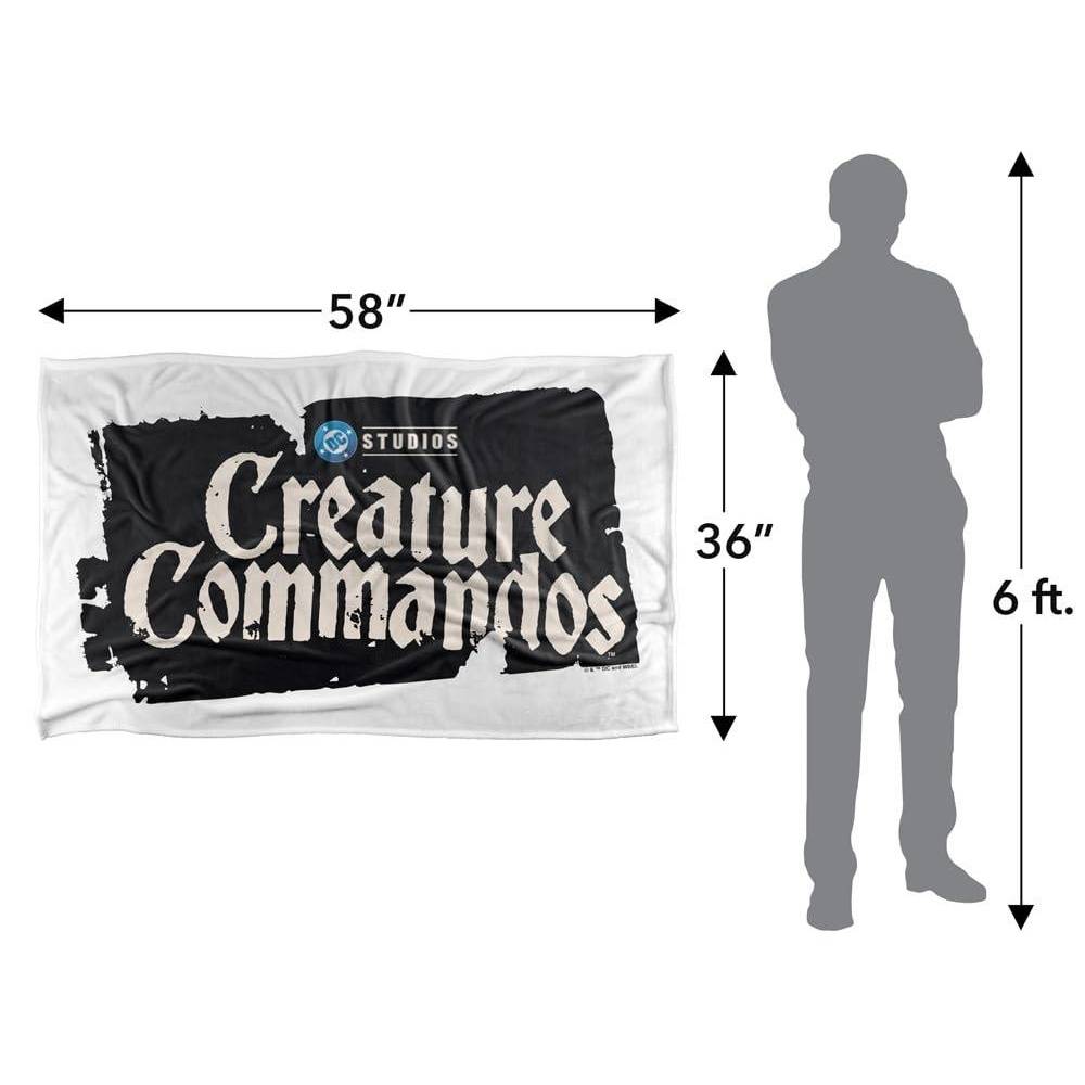 Creature Commandos Fleece Blanket - 147cm x 91cm - Image 4
