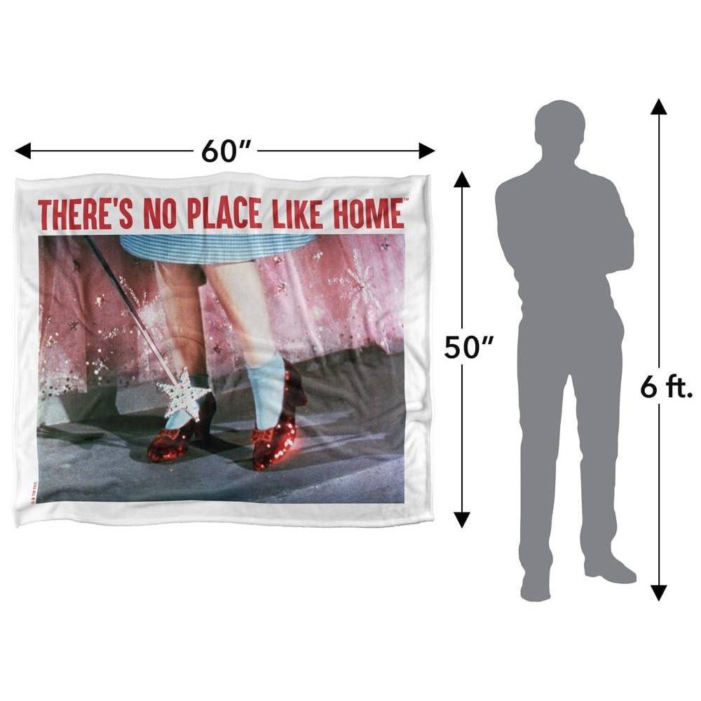 Wizard Of Oz No Place Like Home Soft Touch Blanket - 147cm x 91cm - Image 4