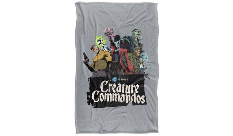 Creature Commandos Group Pose Supersoft Blanket - 152cm x 127cm