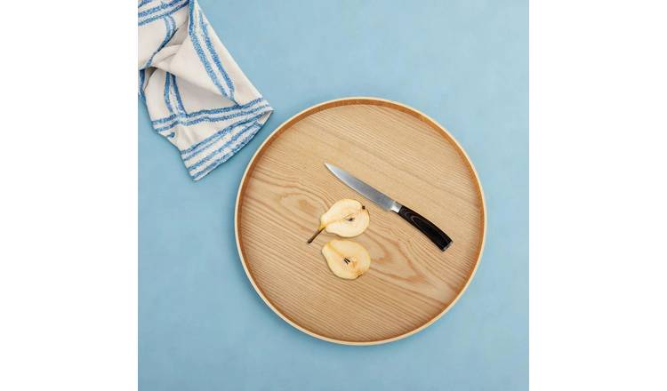 Orsina Bessan Large Fir Wood Tray – Natural