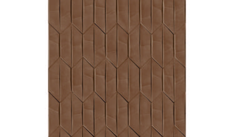 Grandeco Sveg Cut Stone Photographic Effect Textured Wallpaper - Copper Brown