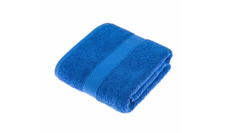 Homescapes Turkish Cotton Bath Towel - Fiesta Blue