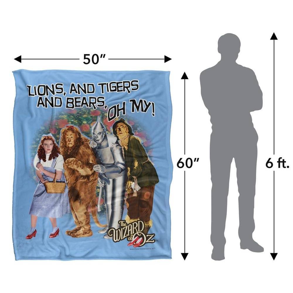 Wizard Of Oz Oh My Blanket - 147cm x 91cm - Image 4